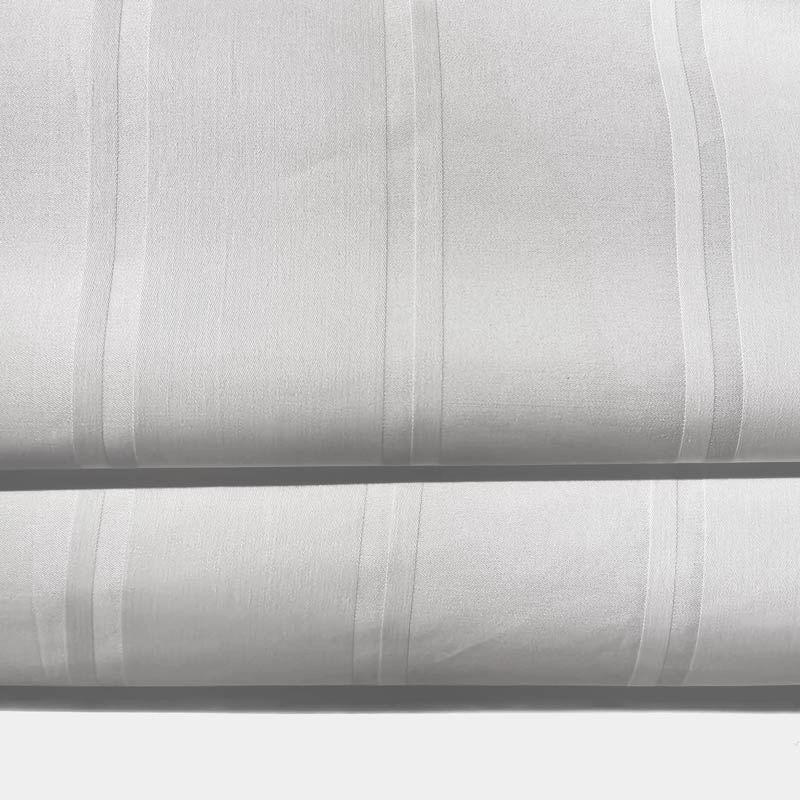 Pure cotton 300TC irregular striped fabric for hotel bedding and sheets